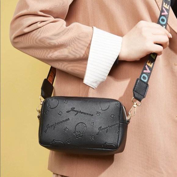 Cartoon Cat Embossed Square Bag - Picture 3 of 5